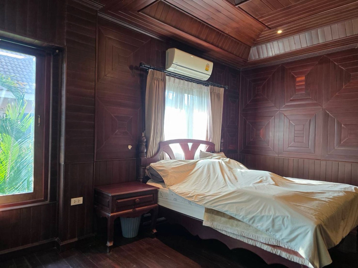 ขายบ้านเชียงใหม่ : 🏡 ขายบ้านไม้แท้ สร้างเอง มูลค่าสูงกว่าราคาขาย หมู่บ้านรินรดา3 อ.สารภี เชียงใหม่ น้ำไม่เคยท่วม