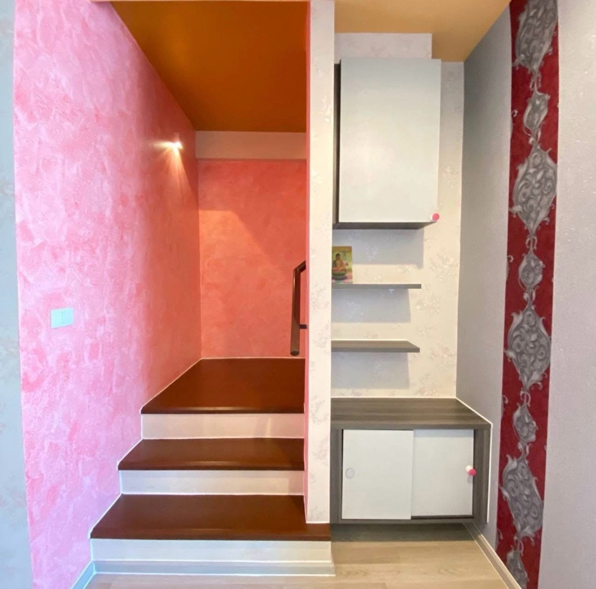 For SaleCondoRatchadapisek, Huaikwang, Suttisan : High-Floor Duplex Condo Near MRT Huai Khwang Suitable for Investment