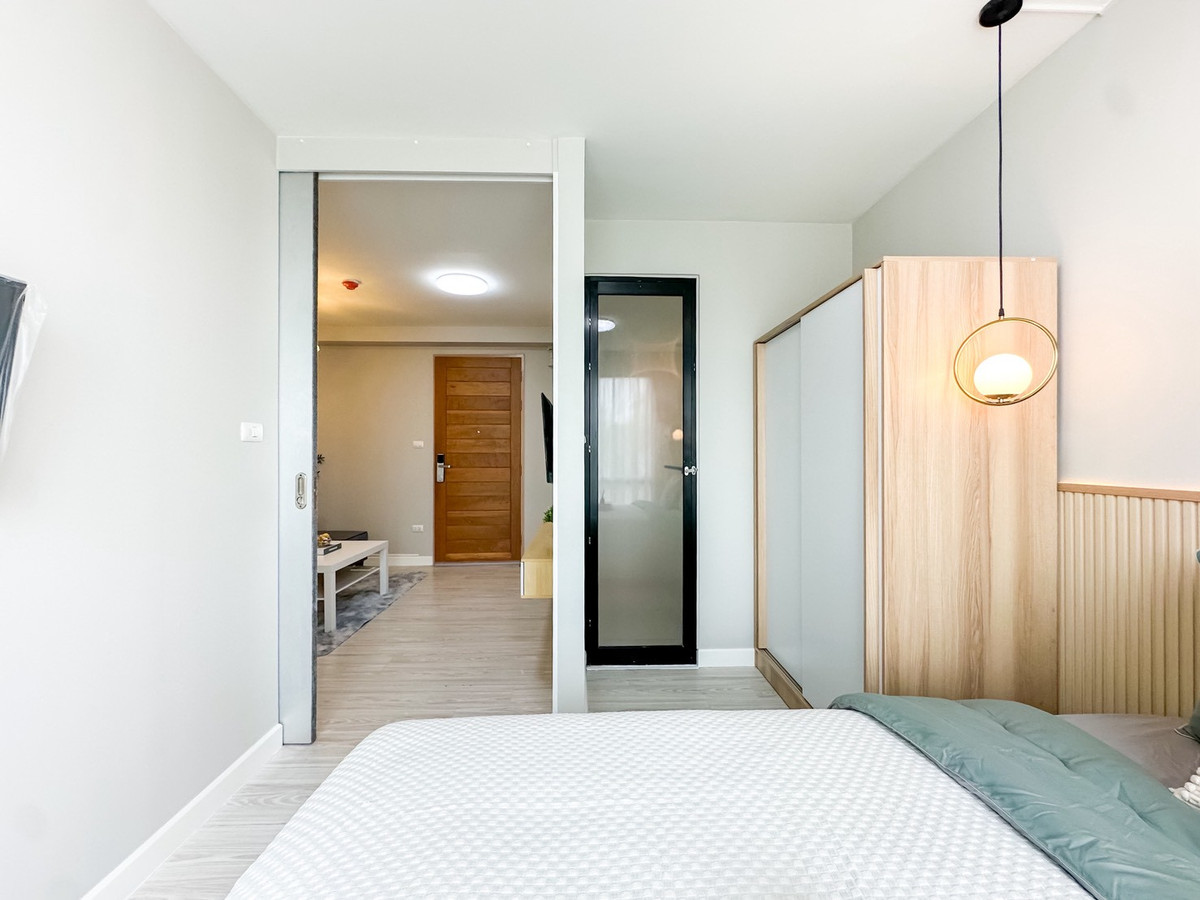 For RentCondoRatchadapisek, Huaikwang, Suttisan : For rent, L Style Condo, beautiful room, newly renovated, Ratchada Huai Khwang area. Pracharat Bamphen18