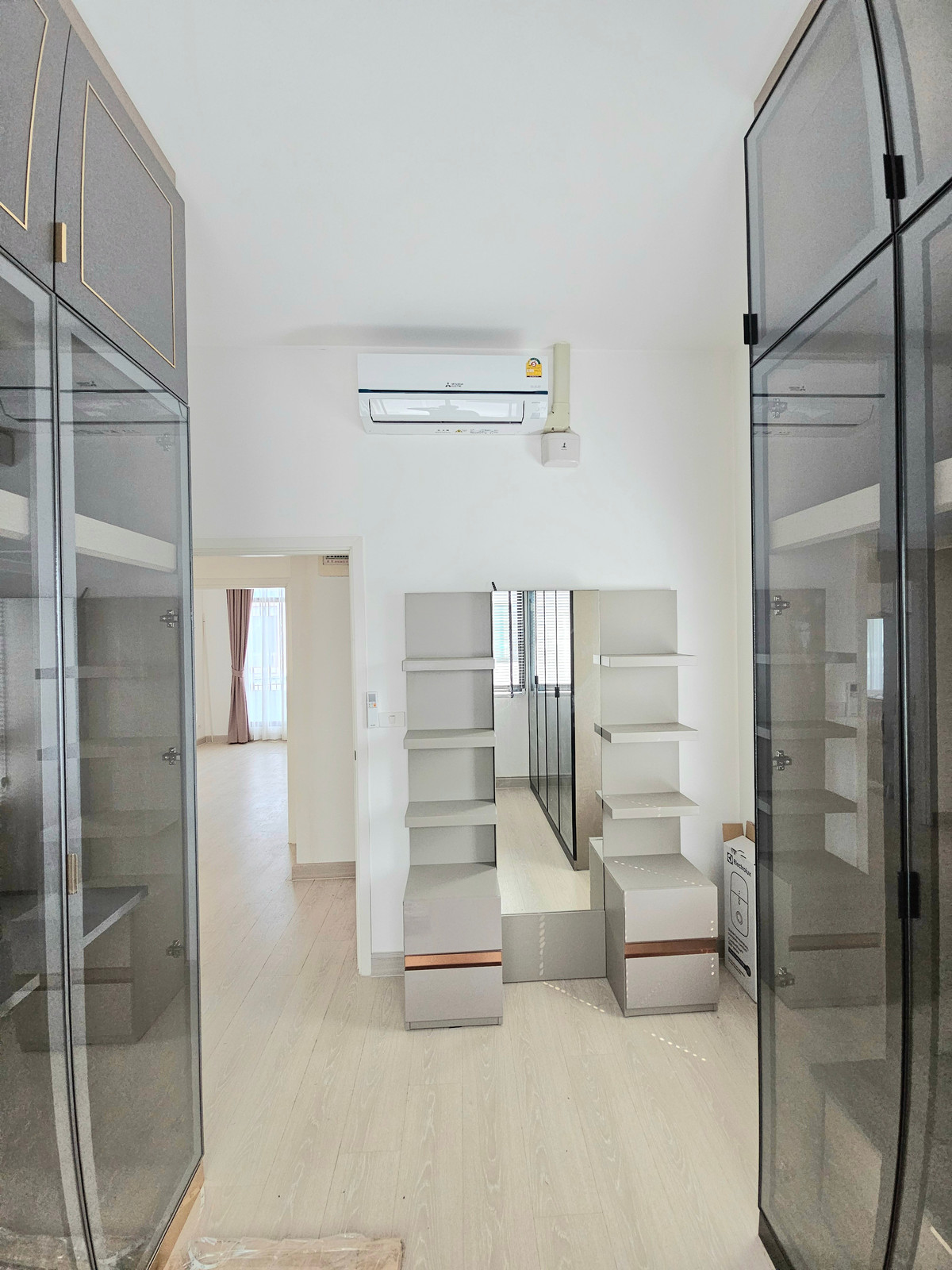 For SaleTownhomeNawamin, Ramindra : Corner townhome for sale, Pruksa Ville, Phahonyothin Ramintra (30.5 sq m.), near BTS Sai Yut.