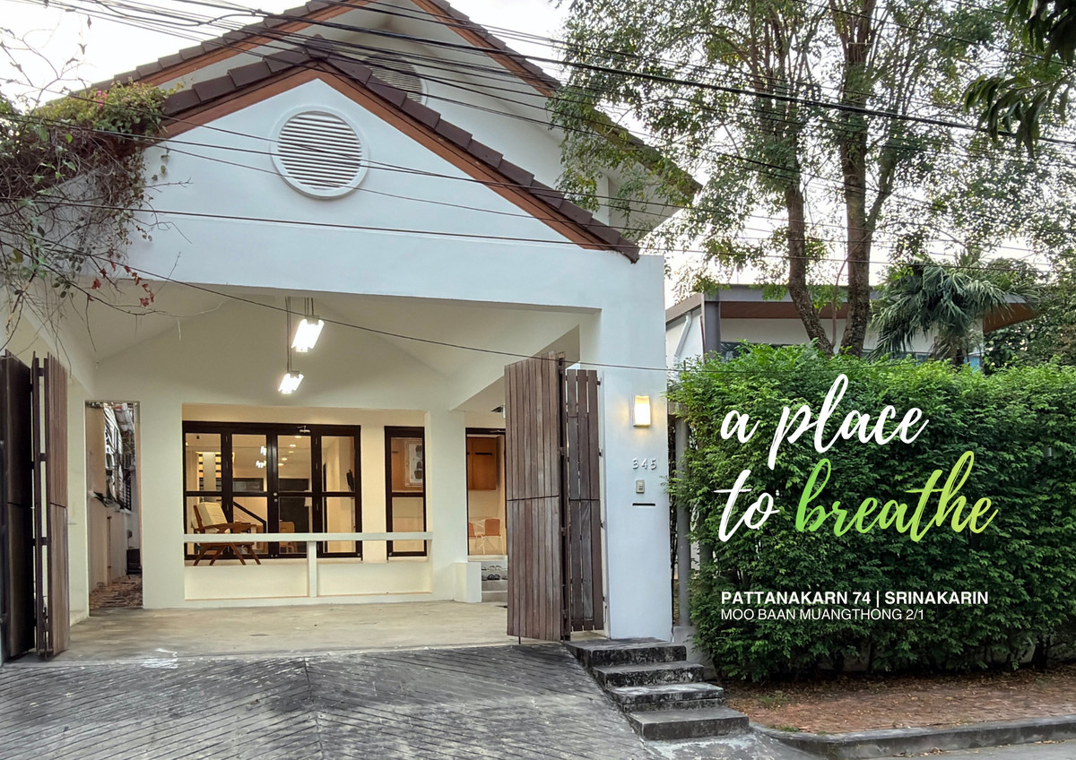 For RentHousePattanakan, Srinakarin : A Place to Breathe – Designer’s Contemporary Home in Pattanakarn 74