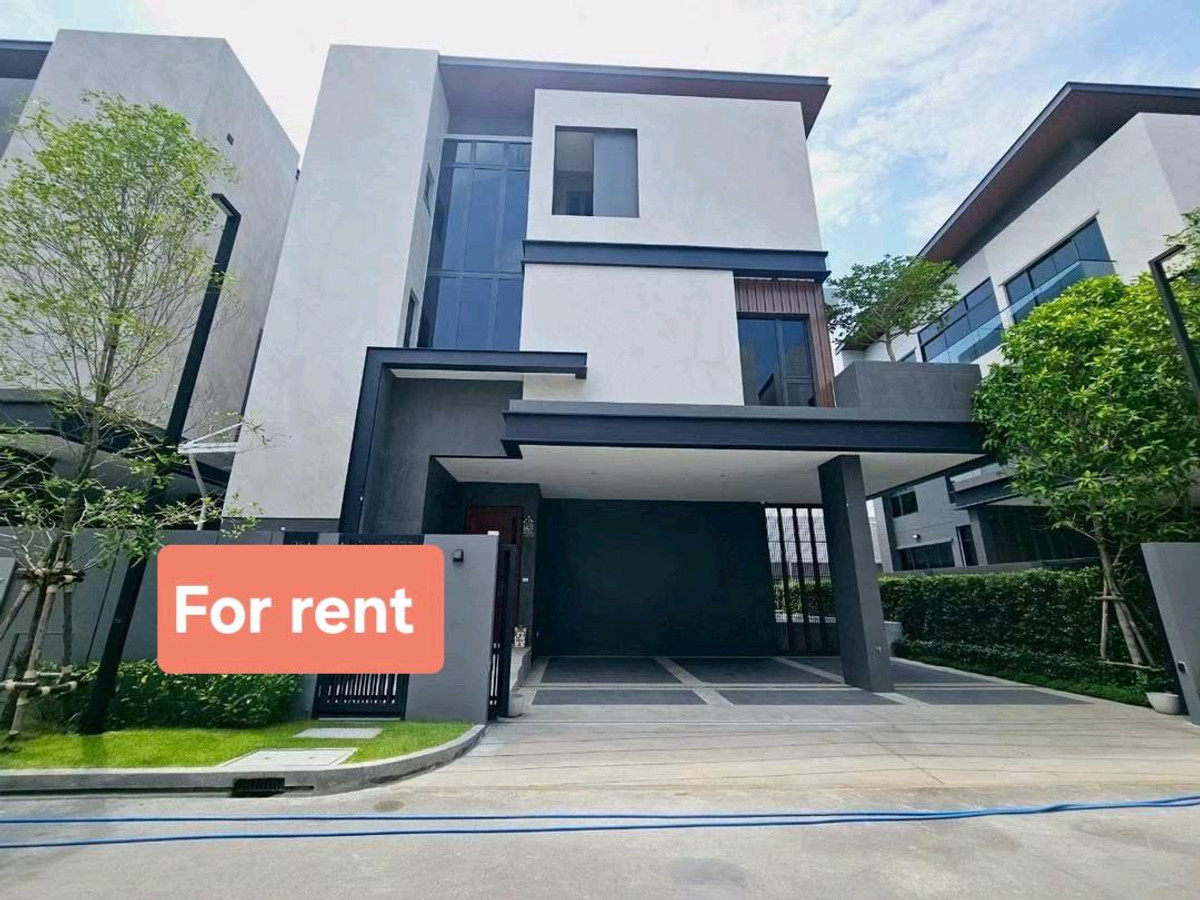 ให้เช่าบ้านเลียบทางด่วนรามอินทรา : 🔥🔥 Poo Villa for Rent Ekkamai - Ramintra 🔥🔥 Nearby Central Eastville 
