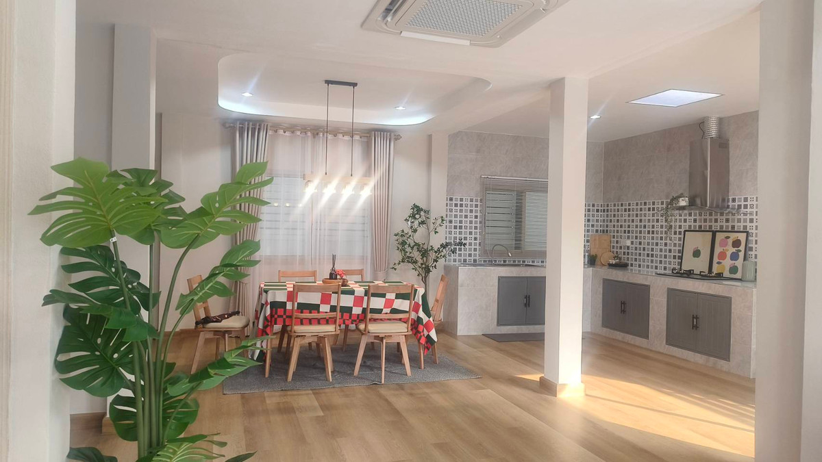 For SaleHouseMin Buri, Romklao : Beautifully renovated 2-story detached house in K.C. 9 Village