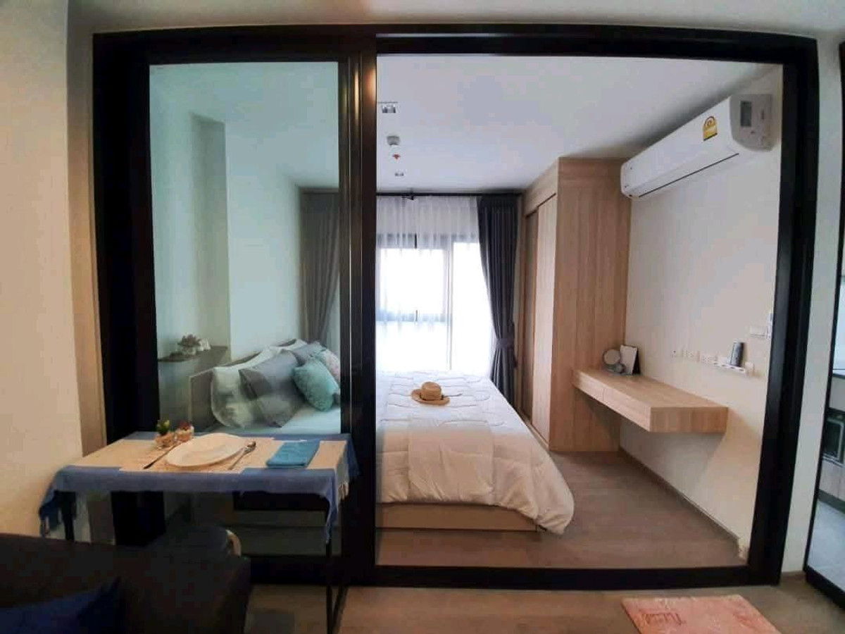 For RentCondoBang kae, Phetkasem : ✨ Good position room, high floor, east facing, light morning sun, walk to MRT only 120 m., with Home Automation.
