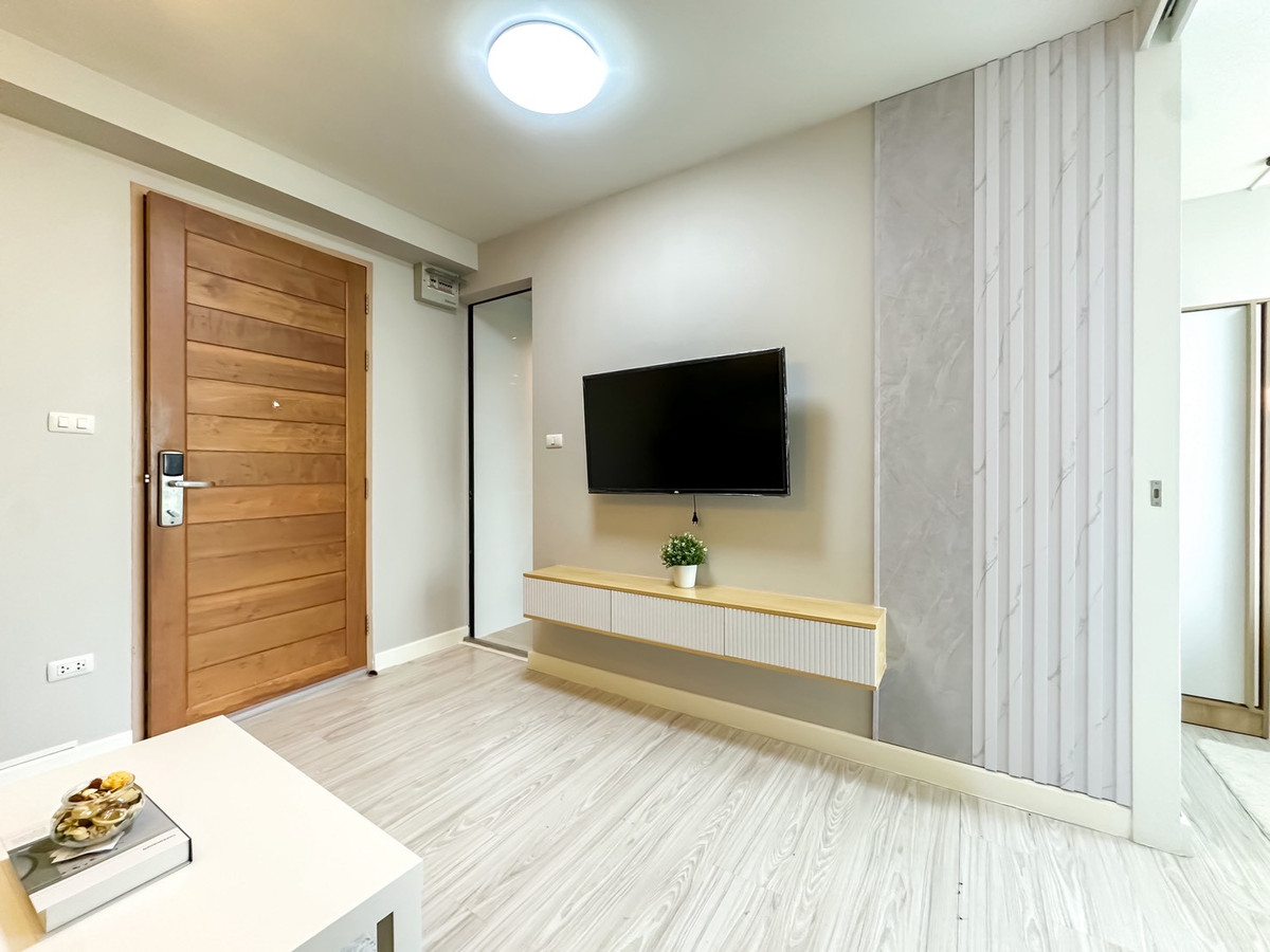 For RentCondoRatchadapisek, Huaikwang, Suttisan : For rent, L Style Condo, beautiful room, newly renovated, Ratchada Huai Khwang area. Pracharat Bamphen18