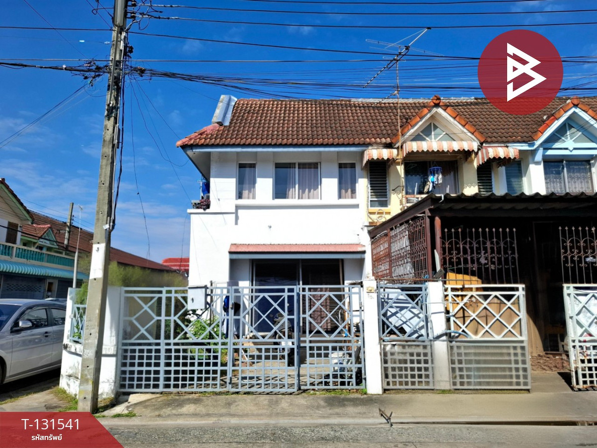 For SaleTownhomeLadkrabang, Suwannaphum Airport : Townhouse for sale Poonsin Thani Village 3, Lat Krabang, Bangkok
