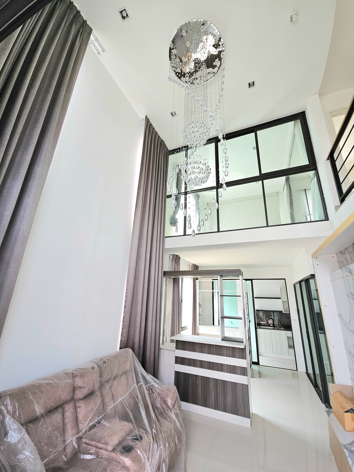 For SaleTownhomeNawamin, Ramindra : Corner townhome for sale, Pruksa Ville, Phahonyothin Ramintra (30.5 sq m.), near BTS Sai Yut.