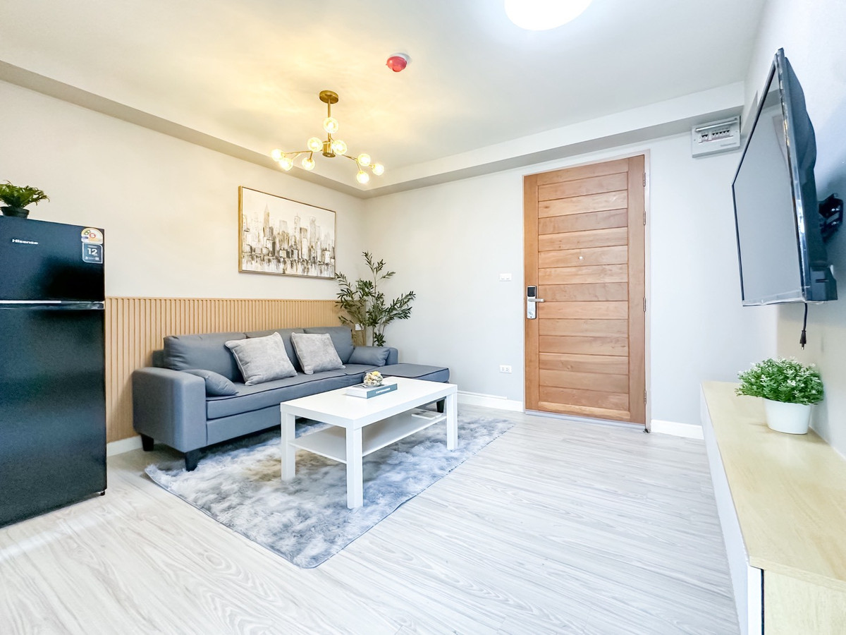 For RentCondoRatchadapisek, Huaikwang, Suttisan : For rent, L Style Condo, beautiful room, newly renovated, Ratchada Huai Khwang area. Pracharat Bamphen18