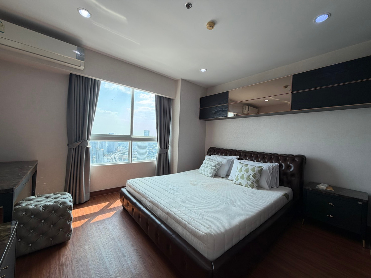 For SaleCondoRama3 (Riverside),Satupadit : For sale/rent Supalai Prima Riva Rama 3 | 3 bedrooms, high floor, river view ________________________________________ Luxury riverfront condo Supalai Prima Riva Rama 3, 42nd floor, area 256 sq m., 3 bedrooms, 5 bathrooms, maids room, panoramic Chao Phraya