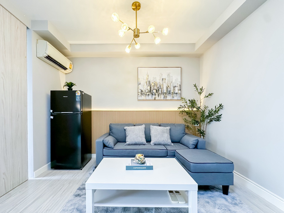 For RentCondoRatchadapisek, Huaikwang, Suttisan : For rent, L Style Condo, beautiful room, newly renovated, Ratchada Huai Khwang area. Pracharat Bamphen18