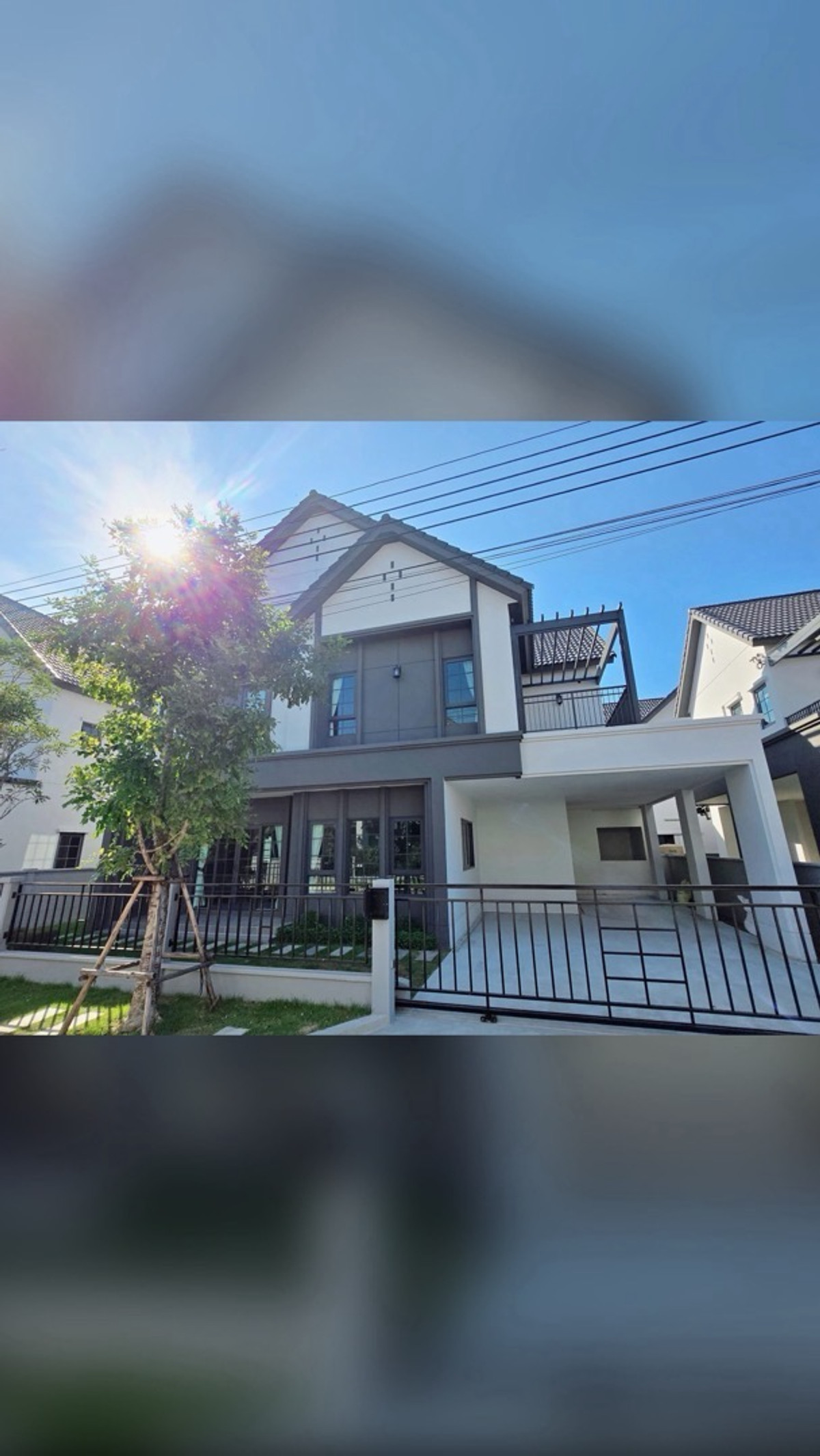 HouseBangna, Bearing, Lasalle : 🏡 Sell / rent single house CENTRO BANGNA Centro Bangna 
 New house, fully decorated, ready to move in 
 💰 Rent 156,000 baht per month 
 ✨ Selling price 18,500,000 baht