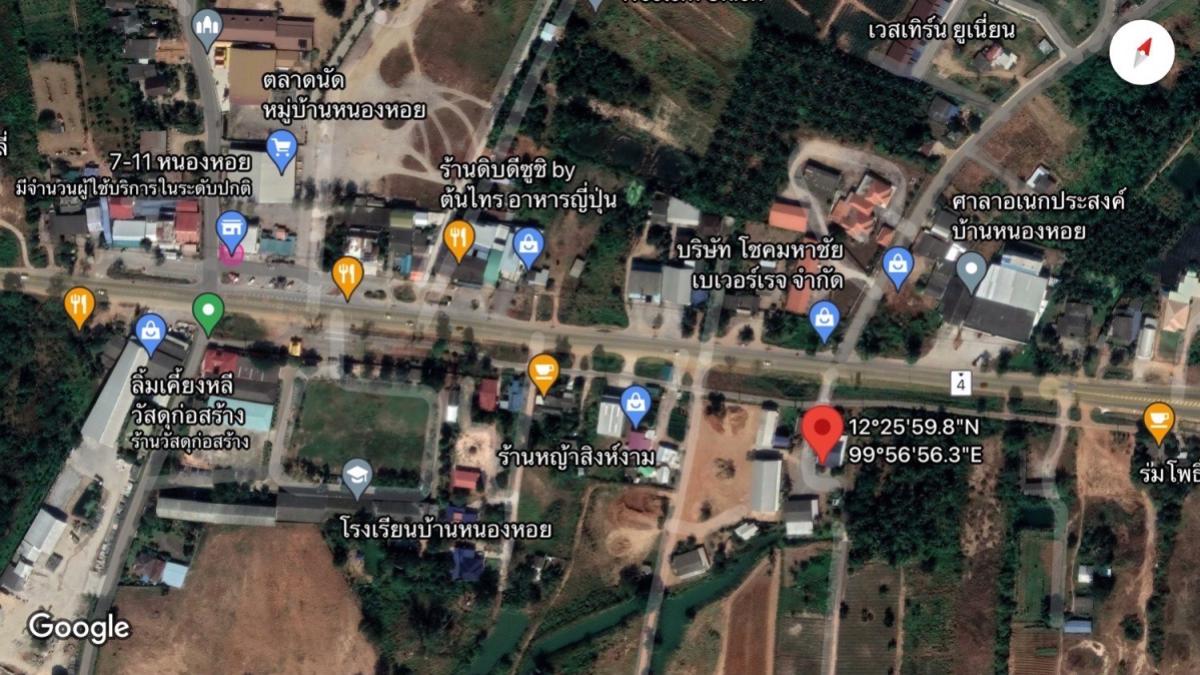 ขายที่ดินหัวหิน ประจวบคีรีขันธ์ : ขายที่ดินติดถนนมอเตอร์เวย์ เพชรเกษมทางไปหัวหิน (ถนนหลักหมายเลข4) วังก์พง ปราณบุรี ประจวบคีรีขันธ์ CX-143570