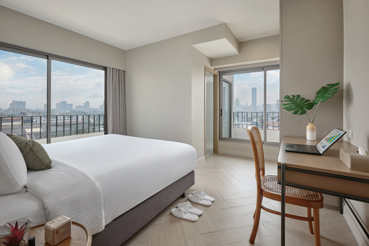 For RentSukhumvit, Asoke, Thonglor : Apartment for rent, Somerset Sukhumvit 71, two bedrooms, near BTS Thonglor and Ekkamai stations.