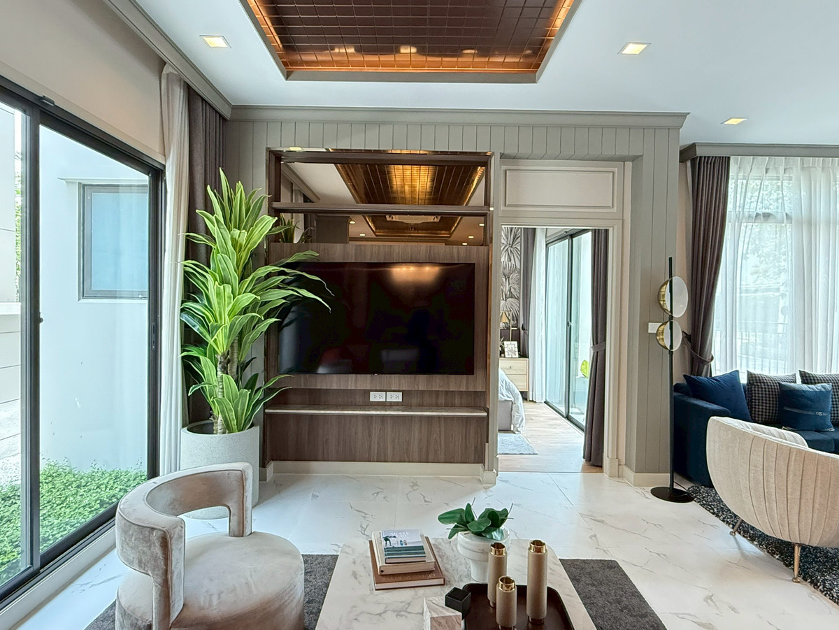 ขายบ้านนนทบุรี บางใหญ่ บางบัวทอง : บางกอกบูเลอวาร์ด เวสต์เกต ขายบ้านพร้อมเฟอร์นิเจอร์ทุกชิ้น ที่ดิน 73 ตร.ว.