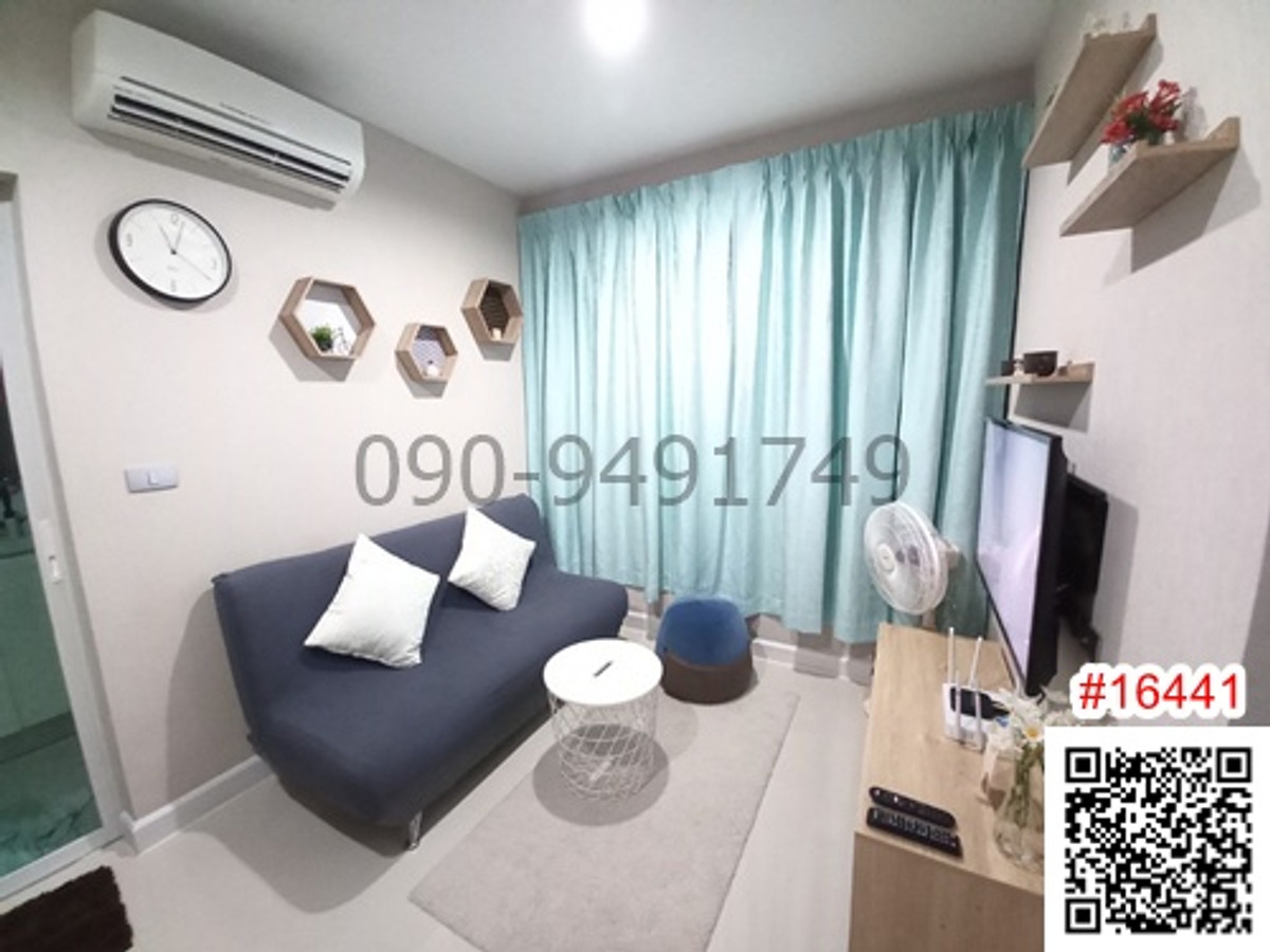 For RentCondoOnnut, Udomsuk : Condo for rent, THE SKY Sukhumvit, Building C, 12th floor, near BTS Udomsuk.