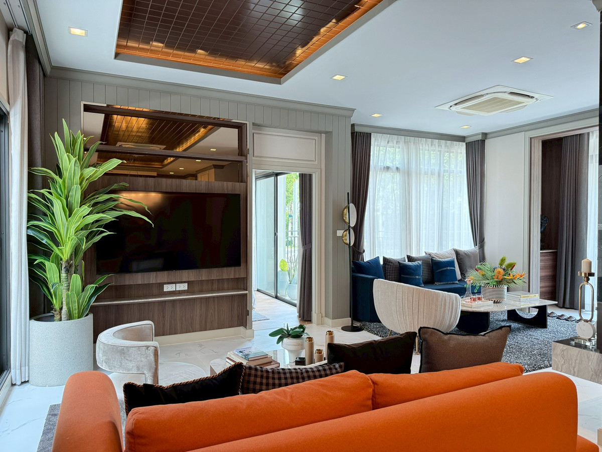 ขายบ้านนนทบุรี บางใหญ่ บางบัวทอง : บางกอกบูเลอวาร์ด เวสต์เกต ขายบ้านพร้อมเฟอร์นิเจอร์ทุกชิ้น ที่ดิน 73 ตร.ว.