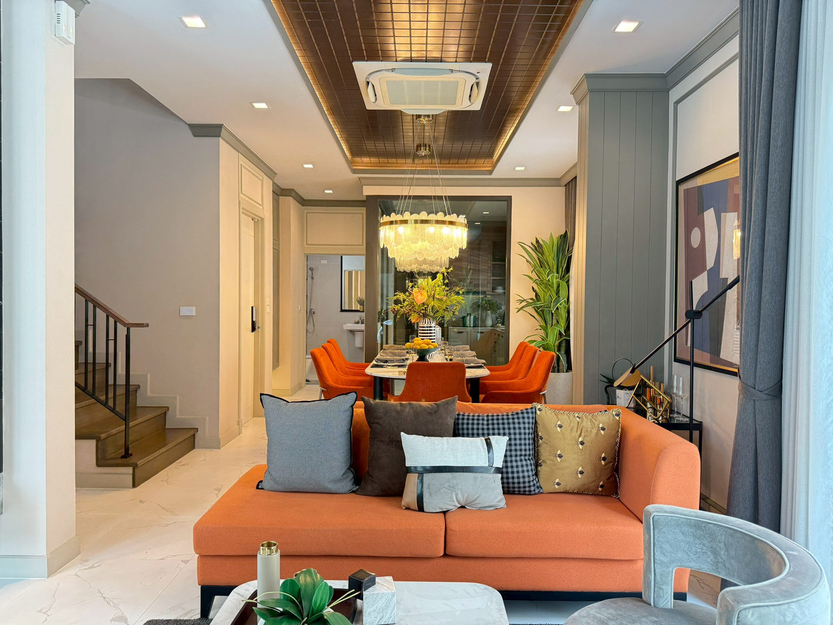 ขายบ้านนนทบุรี บางใหญ่ บางบัวทอง : บางกอกบูเลอวาร์ด เวสต์เกต ขายบ้านพร้อมเฟอร์นิเจอร์ทุกชิ้น ที่ดิน 73 ตร.ว.