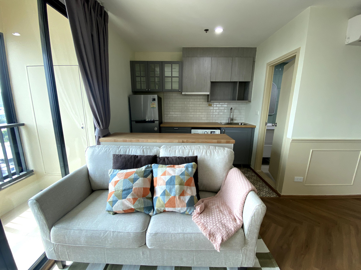 For RentCondoThaphra, Talat Phlu, Wutthakat : ✨𝐈𝐃𝐄𝐎 𝐒𝐀𝐓𝐇𝐎𝐑𝐍 𝐓𝐇𝐀𝐏𝐑𝐀 Complete furniture and electrical appliances, beautifully decorated, ready to move in // If interested, contact LineID:@thirdproperty