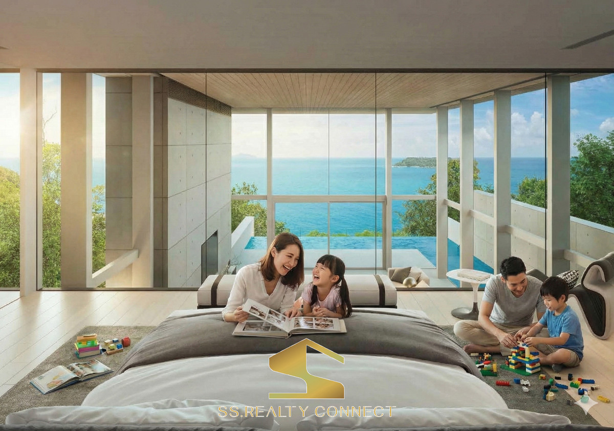 For SalePhuket : Sea Theater Rawai - Amethyst (Type A) 151.25 sq m.: Modern luxury villa. Merge nature in the heart of Rawai, Phuket