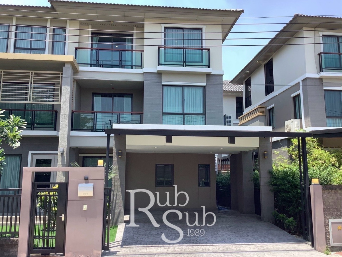 For RentHouseVipawadee, Don Mueang, Lak Si : 🚩 Passorn Songprapha–Don Mueang
3-Storey Detached House | No House Facing the Front