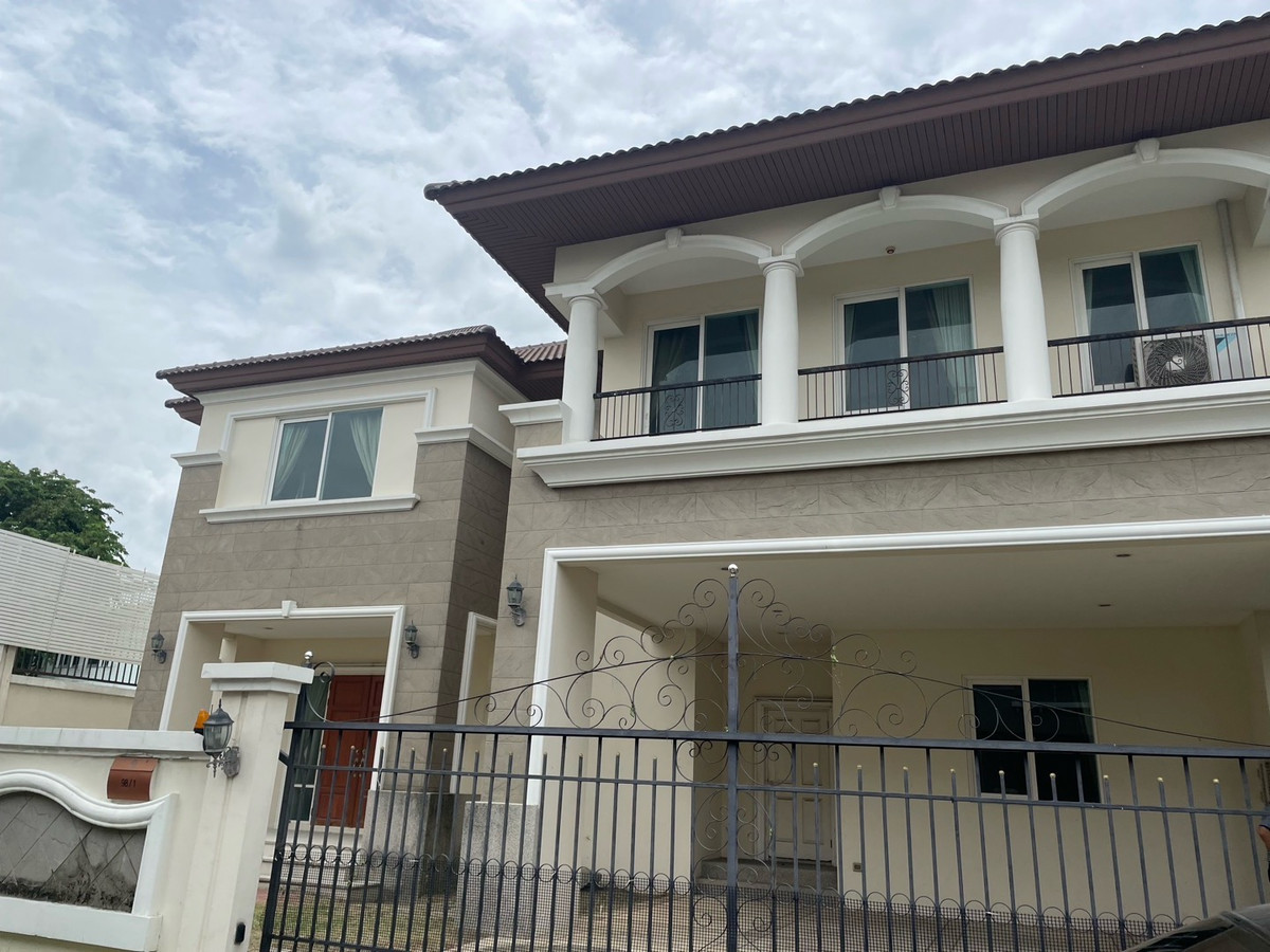 For SaleHousePinklao, Charansanitwong : Single house for sale 126.7 sq m, Enrich Park Pinklao.