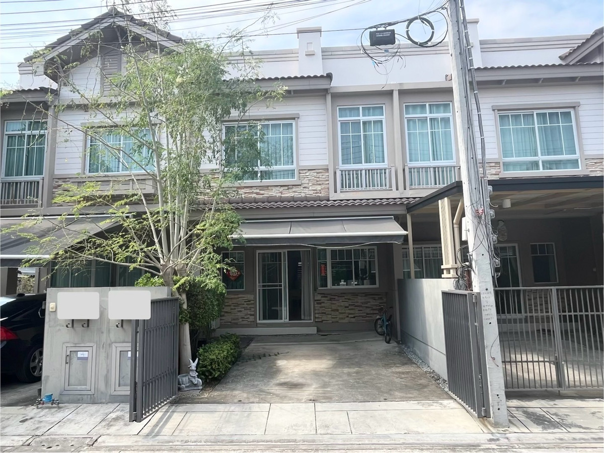 For RentTownhomeSamut Prakan,Samrong : For rent, 2-story townhome, Indy3 Bangna Km.7, near Mega Bangna, 20,000/month.