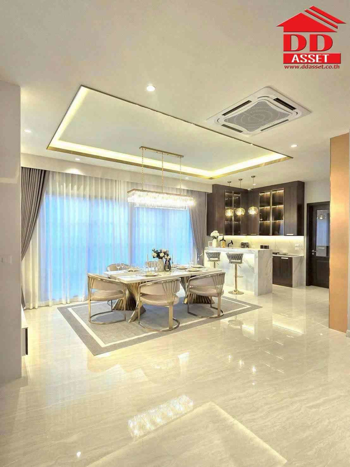 บ้านลาดกระบัง สุวรรณภูมิ : Rent / Sale Perfect Masterpiece Sukhumvit 77 Luxury House – Ready to Move In | Newly Renovated with Premium Built-in Finishes Code : H8172