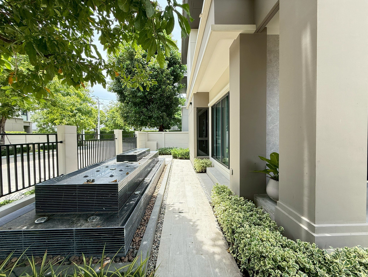 ขายบ้านนนทบุรี บางใหญ่ บางบัวทอง : บางกอก บูเลอวาร์ด เวสต์เกต ขายบ้านตัวอย่าง หลังใหญ่ พร้อมเฟอร์นิเจอร์ทุกชิ้น ที่ดิน 88.2 ตร.ว