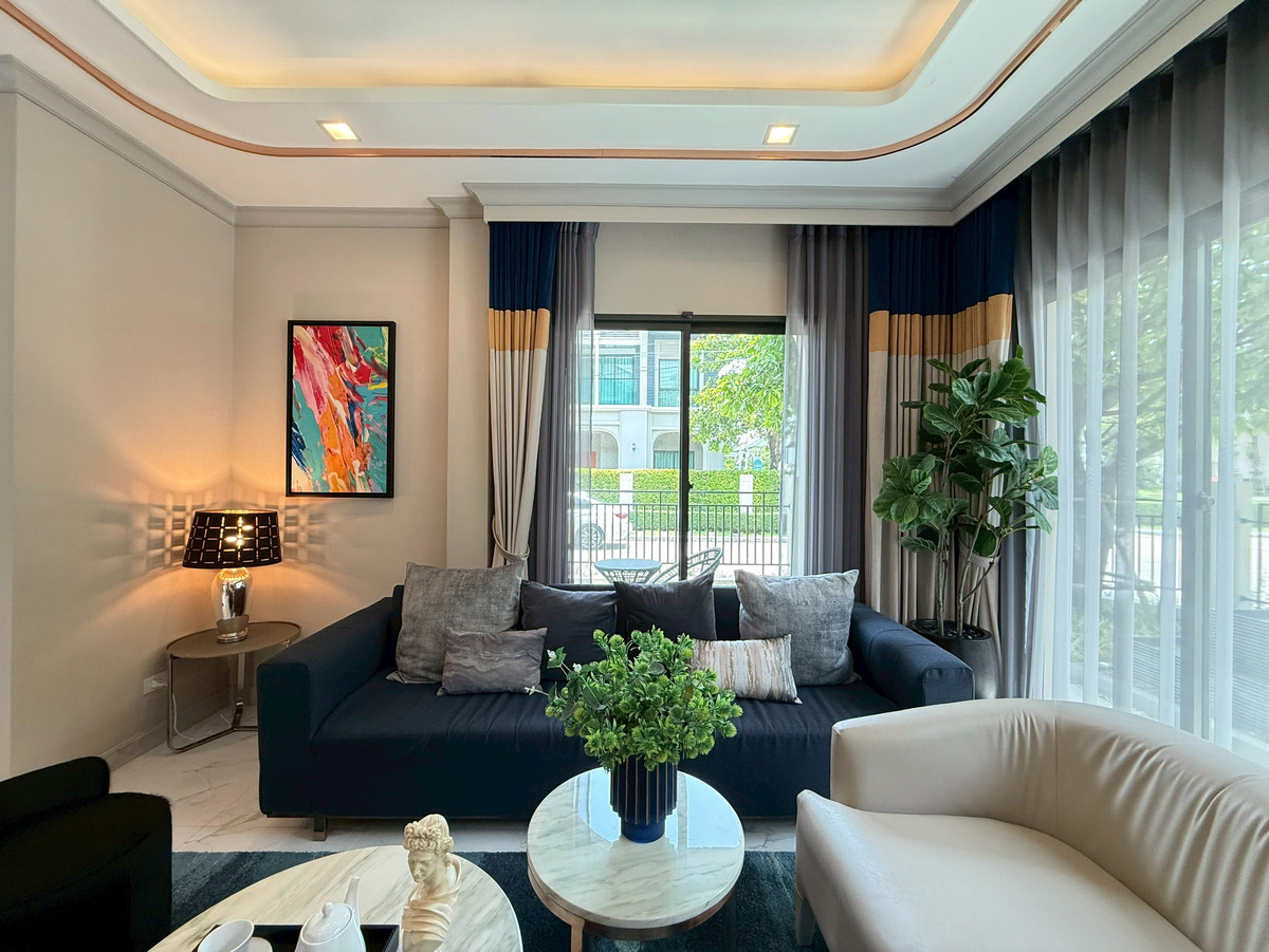 ขายบ้านนนทบุรี บางใหญ่ บางบัวทอง : บางกอก บูเลอวาร์ด เวสต์เกต ขายบ้านตัวอย่าง หลังใหญ่ พร้อมเฟอร์นิเจอร์ทุกชิ้น ที่ดิน 88.2 ตร.ว