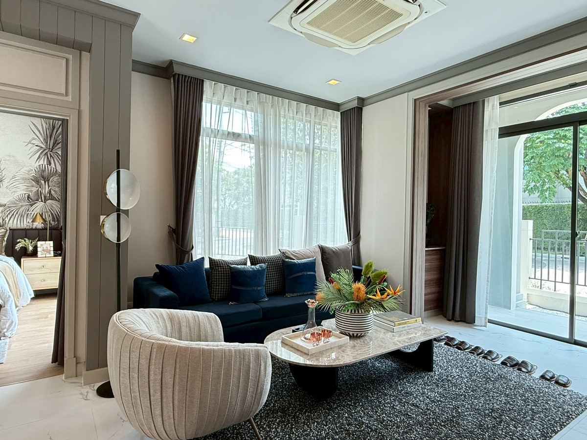 ขายบ้านนนทบุรี บางใหญ่ บางบัวทอง : บางกอกบูเลอวาร์ด เวสต์เกต ขายบ้านพร้อมเฟอร์นิเจอร์ทุกชิ้น ที่ดิน 73 ตร.ว.