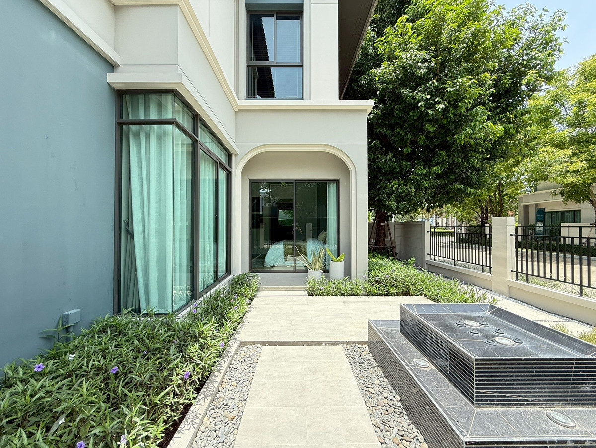 ขายบ้านนนทบุรี บางใหญ่ บางบัวทอง : บางกอกบูเลอวาร์ด เวสต์เกต ขายบ้านพร้อมเฟอร์นิเจอร์ทุกชิ้น ที่ดิน 73 ตร.ว.