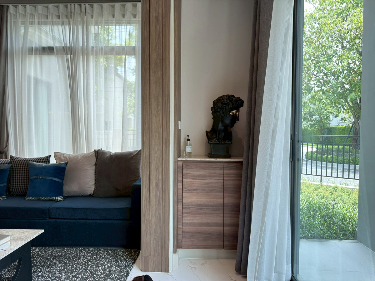 ขายบ้านนนทบุรี บางใหญ่ บางบัวทอง : บางกอกบูเลอวาร์ด เวสต์เกต ขายบ้านพร้อมเฟอร์นิเจอร์ทุกชิ้น ที่ดิน 73 ตร.ว.