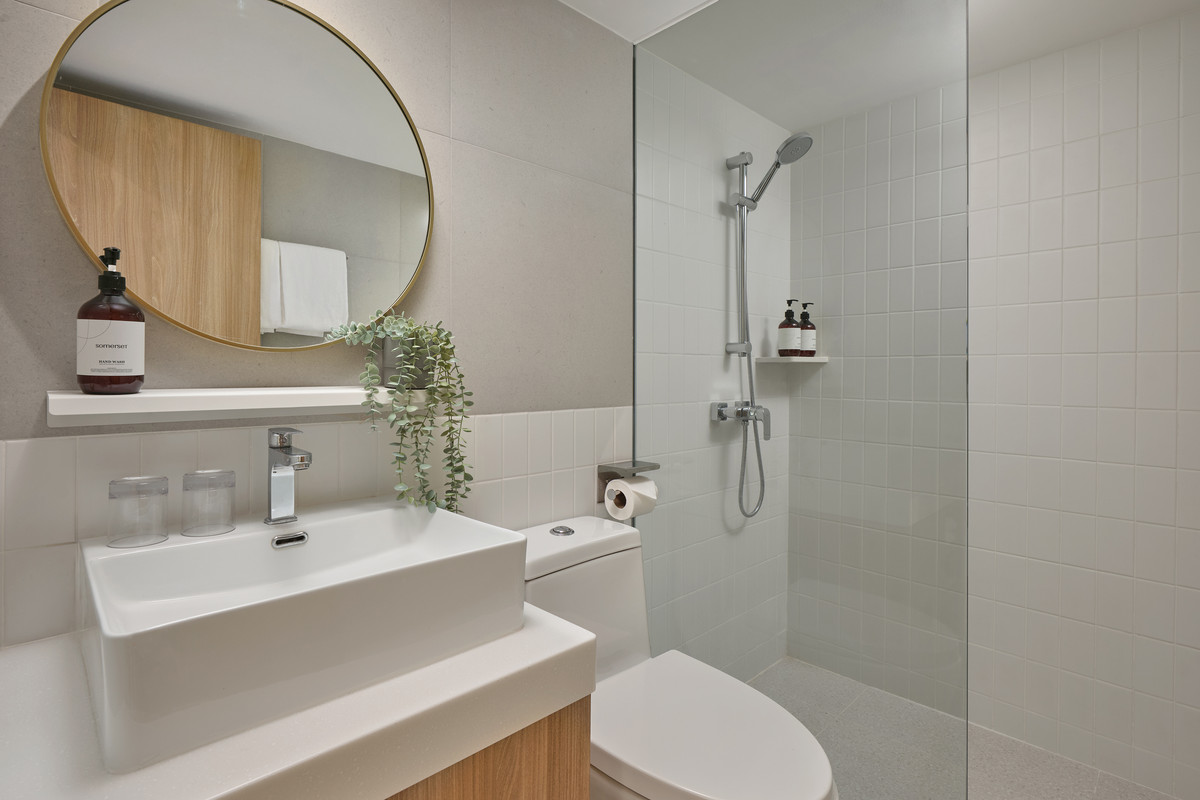 For RentSukhumvit, Asoke, Thonglor : Apartment for rent, Somerset Sukhumvit 71, two bedrooms, near BTS Thonglor and Ekkamai stations.