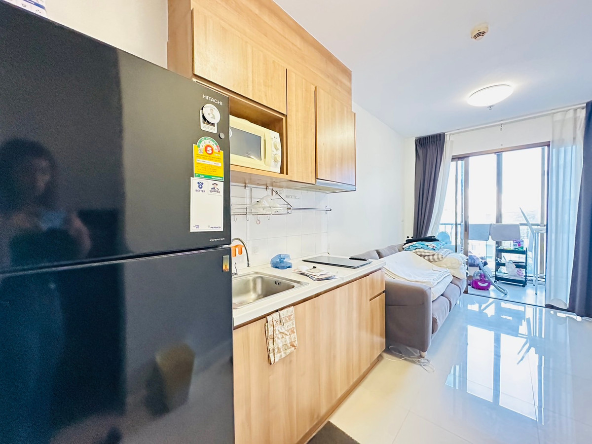 For RentCondoOnnut, Udomsuk : Condo for rent, Ideo Mix Sukhumvit 103 (Ideo Mix Sukhumvit 103), beautiful room, good location, convenient travel, near BTS Udomsuk, suitable for living.