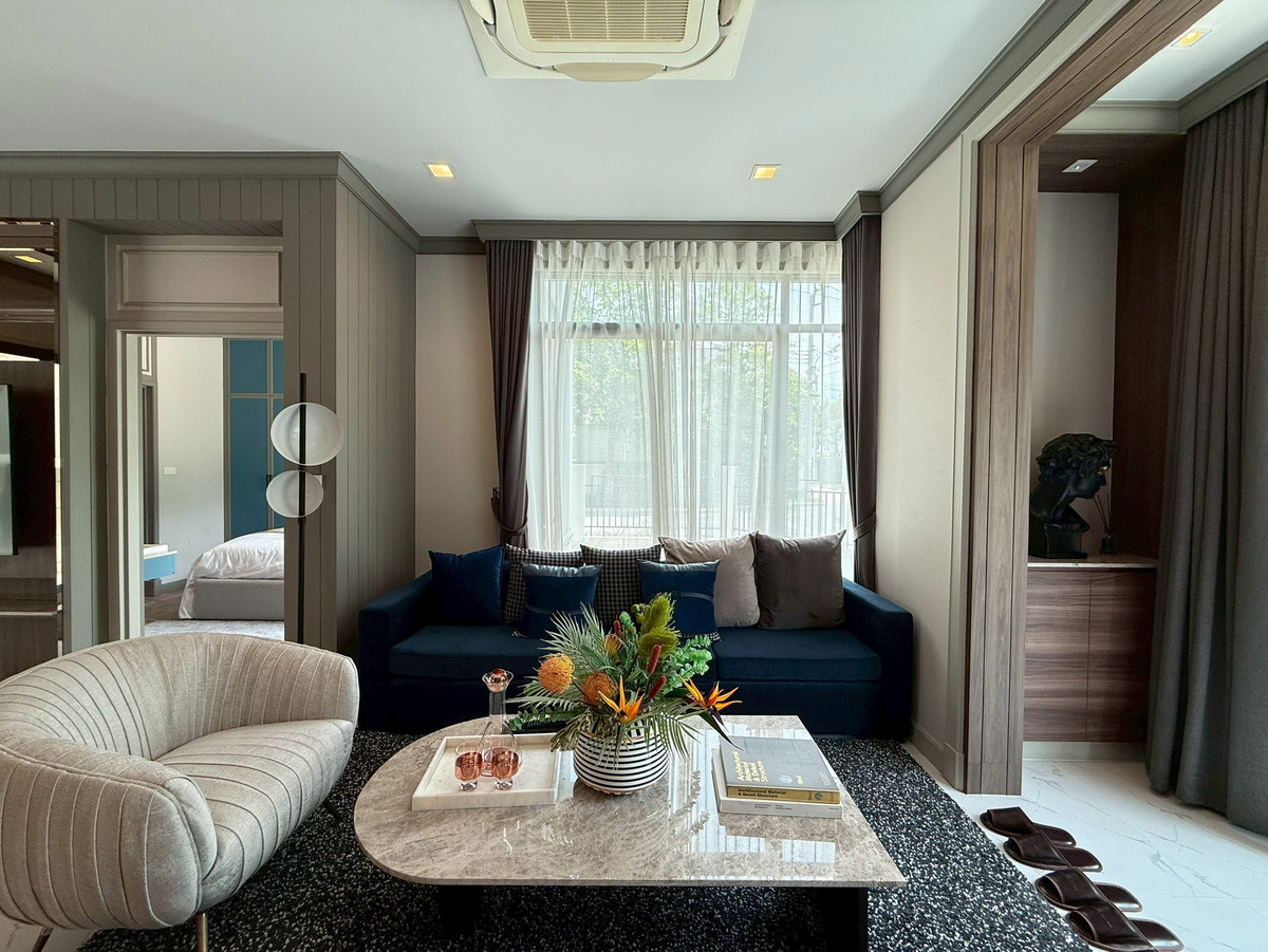 ขายบ้านนนทบุรี บางใหญ่ บางบัวทอง : บางกอกบูเลอวาร์ด เวสต์เกต ขายบ้านพร้อมเฟอร์นิเจอร์ทุกชิ้น ที่ดิน 73 ตร.ว.