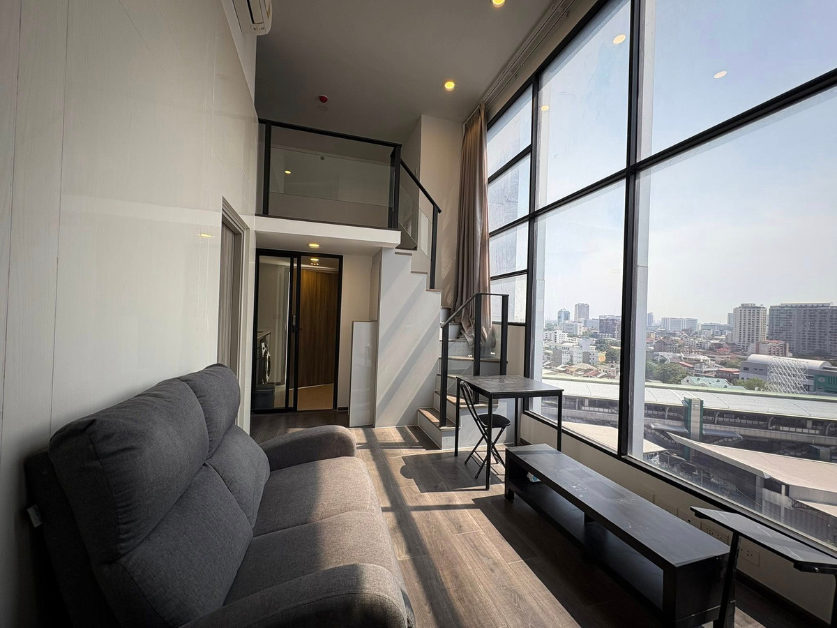 ให้เช่าคอนโดเกษตรศาสตร์ รัชโยธิน : DUPLEX ห้องมุม ชั้นสูง วิวเมืองสวย โปร่ง เป็นส่วนตัว ตอบโจทย์ไลฟ์สไตล์