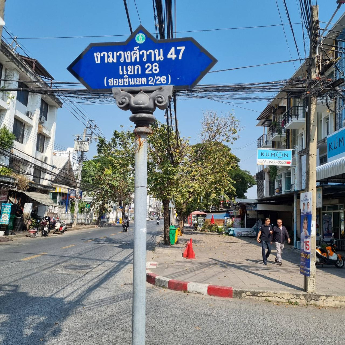 ที่ดินเกษตรศาสตร์ รัชโยธิน : ขาย/ให้เช่า ที่ดินซอยงามวงศ์วาน 47 แยก 28 (ซอยชินเขต 2/26)