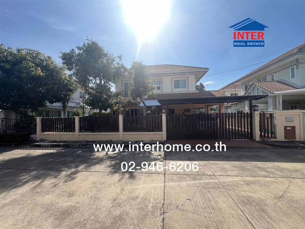 ขายบ้านพระราม 5 ราชพฤกษ์ บางกรวย : บ้านเดี่ยว 2 ชั้น 60 ตร.ว. หมู่บ้านเพอร์เฟคเพลส ราชพฤกษ์1 ใกล้สะพานเจษฎาบดินทร์ ถนนเลี่ยงเมืองนนทบุรี ถนนราชพฤกษ์ เมืองนนทบุรี นนทบุรี