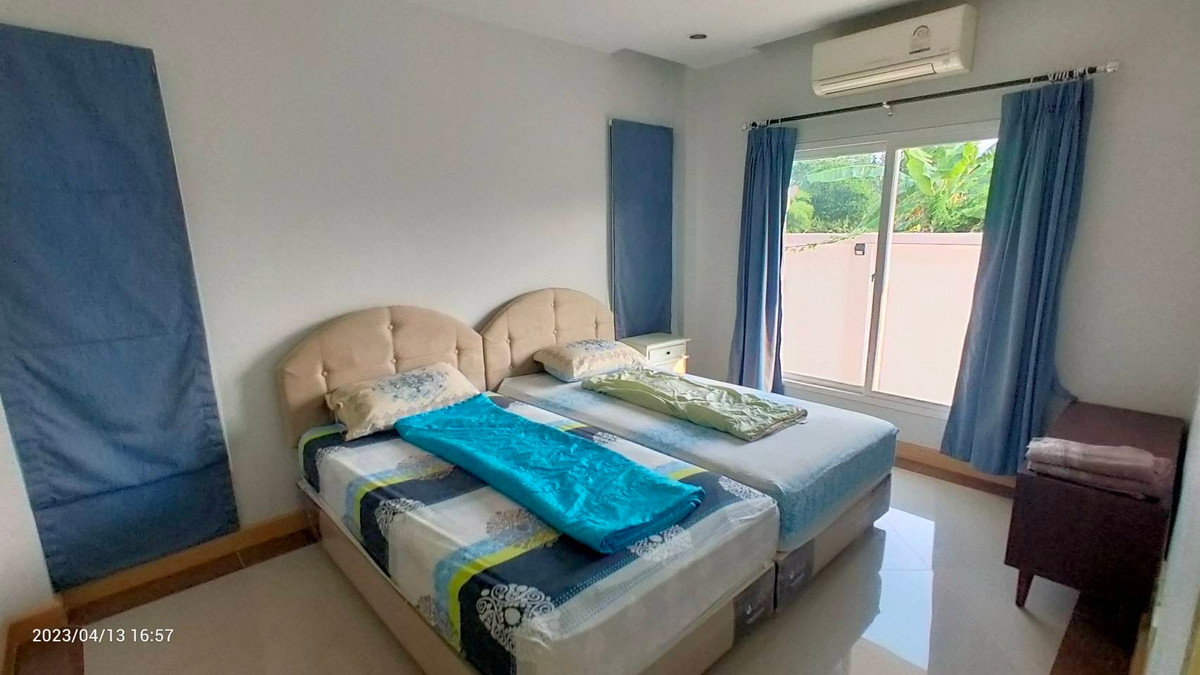 ขายบ้านพัทยา บางแสน ชลบุรี สัตหีบ : ขายบ้านเดี่ยวพูลวิลล่า 2 หลังติดกัน พร้อมสระว่ายน้ำ พร้อมผู้เช่า