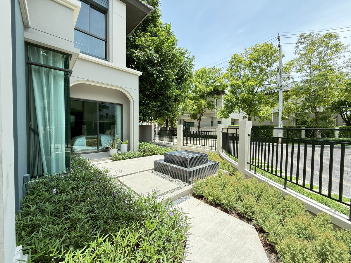 ขายบ้านนนทบุรี บางใหญ่ บางบัวทอง : บางกอกบูเลอวาร์ด เวสต์เกต ขายบ้านพร้อมเฟอร์นิเจอร์ทุกชิ้น ที่ดิน 73 ตร.ว.