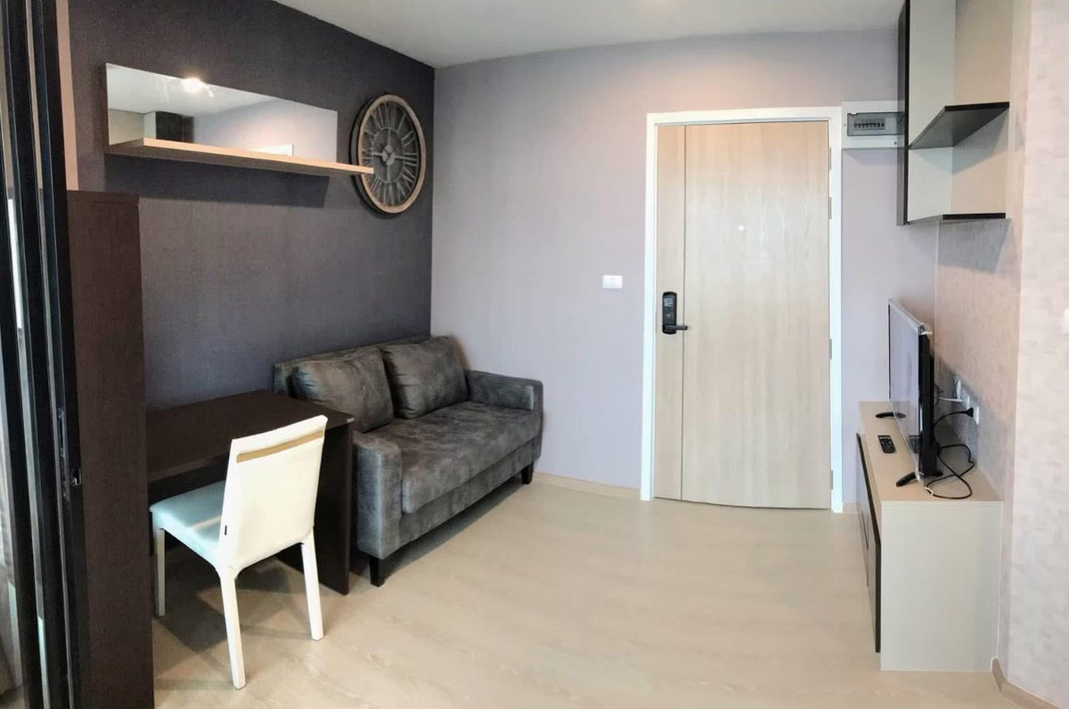 ให้เช่าคอนโดบางนา แบริ่ง ลาซาล : ให้เช่าคอนโด The Excel Groove ลาซาล52 ใกล้รถไฟฟ้าสายสีเหลือง สถานีศรีลาซาล ตกแต่งครบพร้อมเข้าอยู่ เครื่องใช้ไฟฟ้า