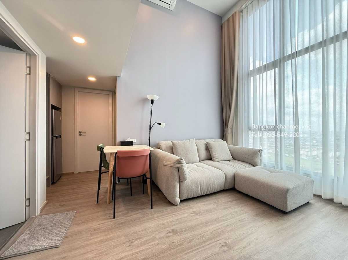 For RentCondoRattanathibet, Sanambinna : 🔥For rent🔥 Urgent for rent❗️2 Bedroom
🏢Condo Origin plug&play nonthaburi station
✨ New room ready to move in