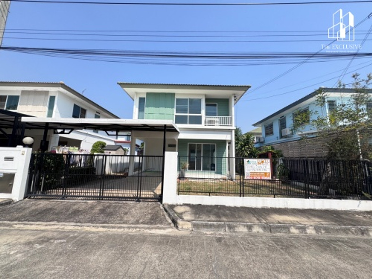 ขายบ้านนนทบุรี บางใหญ่ บางบัวทอง : ขายบ้านเดี่ยว หมู่บ้าน พฤกลดา บางใหญ่ คลองถนน นนทบุรี