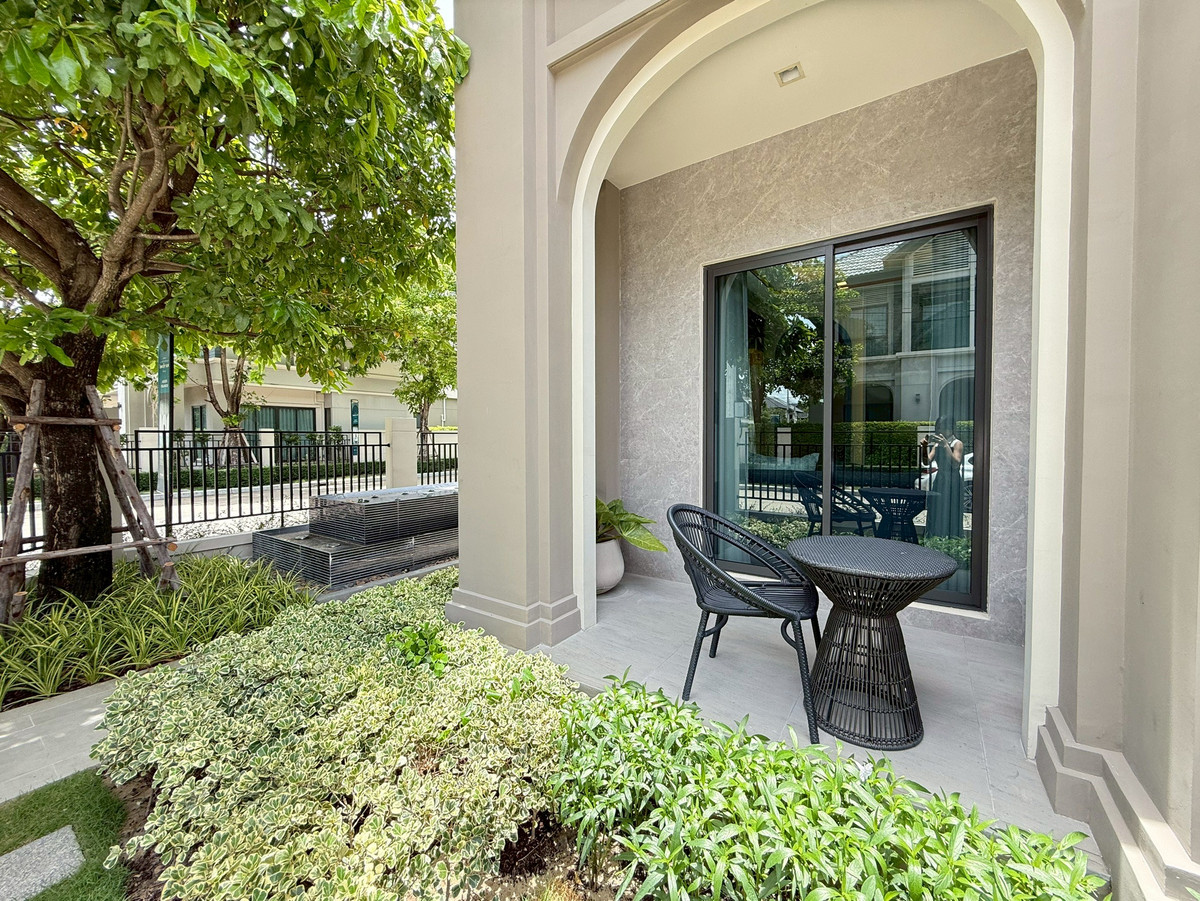 ขายบ้านนนทบุรี บางใหญ่ บางบัวทอง : บางกอก บูเลอวาร์ด เวสต์เกต ขายบ้านตัวอย่าง หลังใหญ่ พร้อมเฟอร์นิเจอร์ทุกชิ้น ที่ดิน 88.2 ตร.ว