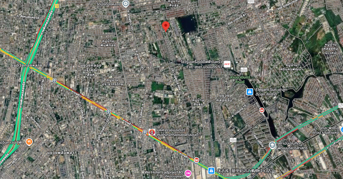 ขายที่ดินลาดพร้าว101 แฮปปี้แลนด์ : “ที่ดินศักยภาพย่านบางกะปิ ทำเลหายาก เหมาะลงทุน–พัฒนา อนาคตเติบโต ใจกลางชุมชน”