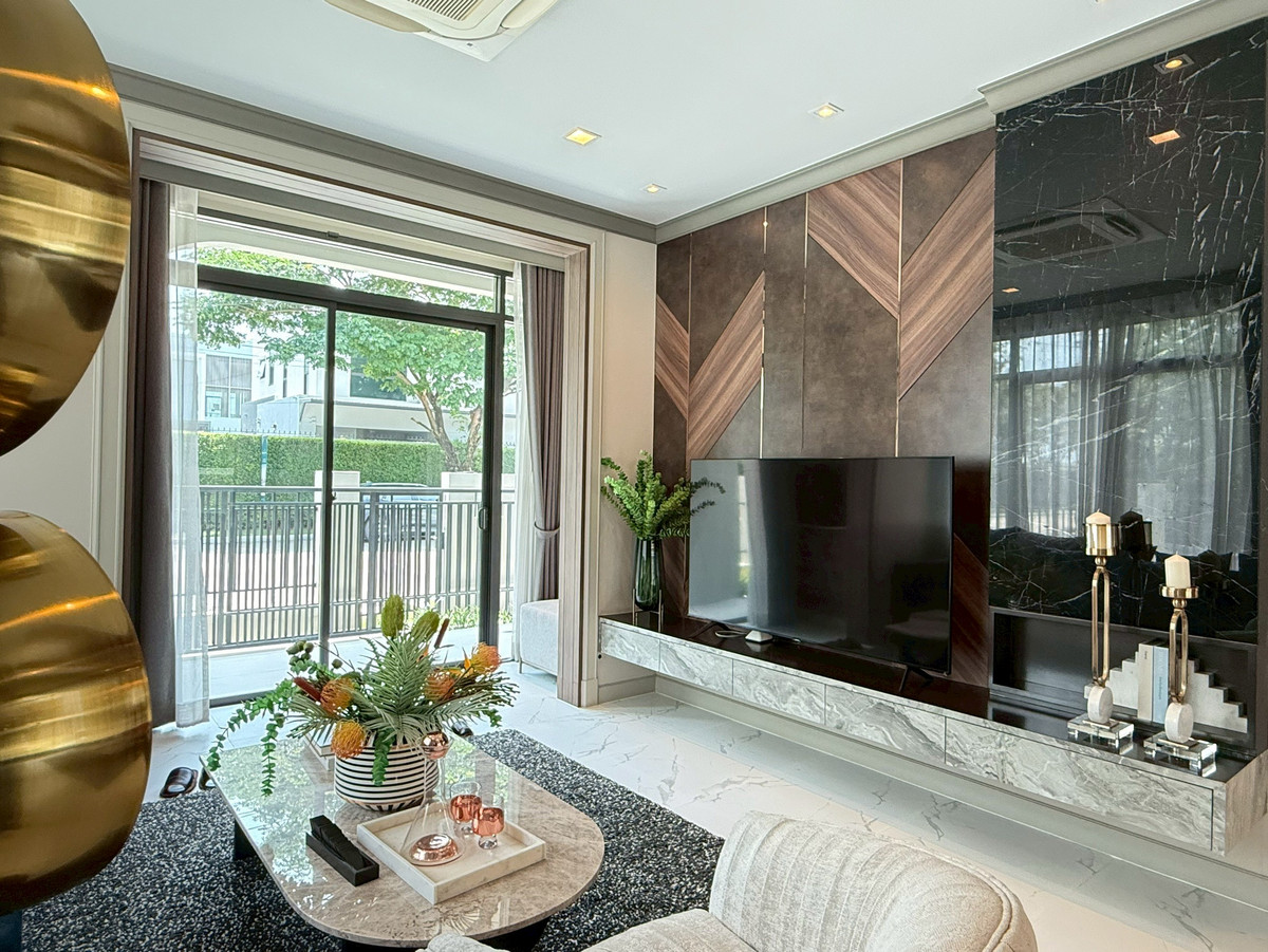 ขายบ้านนนทบุรี บางใหญ่ บางบัวทอง : บางกอกบูเลอวาร์ด เวสต์เกต ขายบ้านพร้อมเฟอร์นิเจอร์ทุกชิ้น ที่ดิน 73 ตร.ว.