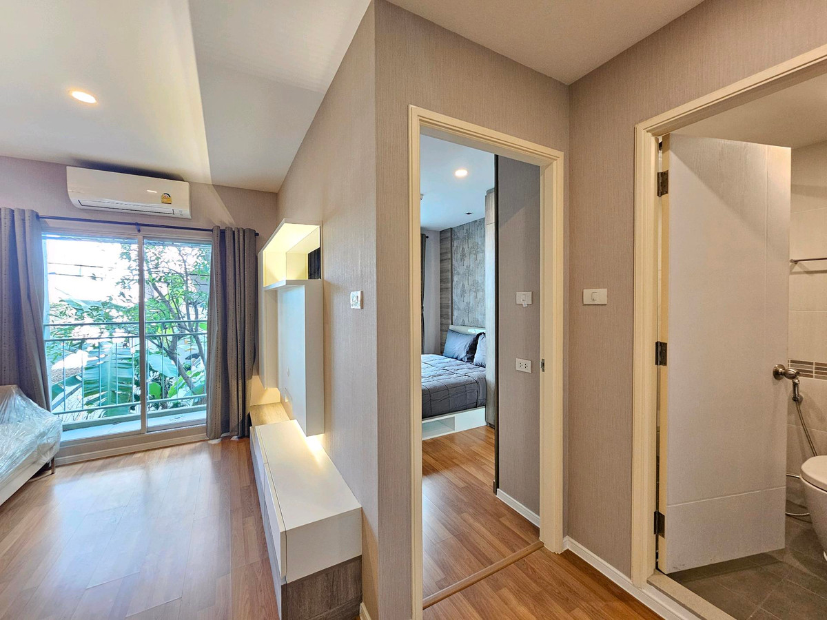 ขายคอนโดบางนา แบริ่ง ลาซาล : ✨ ขายด่วน! ลุมพินี เพลส บางนา กม.3 ✨คอนโดใหม่เอี่ยม ไม่เคยเข้าอยู่ ตกแต่งสวย บิ๊วอินครบ พร้อมอยู่ทันที ระเบียงหันหน้าทิศเหนือไม่ร้อน