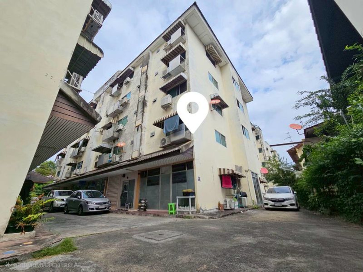 For SaleCondoRatchadapisek, Huaikwang, Suttisan : Condo for sale J.W. Place Ratchada 32, 1st floor, corner room, Building A, size 1 bedroom, 26.88 square meters, 2 parking spaces, Chankasem Subdistrict, Chatuchak District, Bangkok
