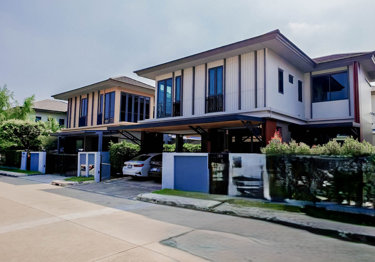 ขายบ้านพระราม 2 บางขุนเทียน : ขายบ้านเดี่ยว บุราสิริ พระราม 2 ทำเลดี บรรยากาศรีสอร์ท ใกล้ทางด่วน