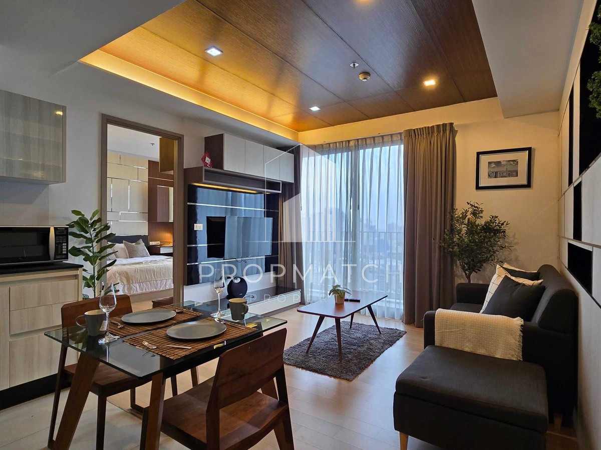 For RentCondoSukhumvit, Asoke, Thonglor : ✨Flash Deal ✨HQ Thonglor(1Bed1Bath50SQM.) ready to move in! Only 35,000 baht per month Tel.0981315848 @propmatch